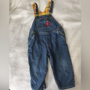 Vintage Gymboree denim overalls